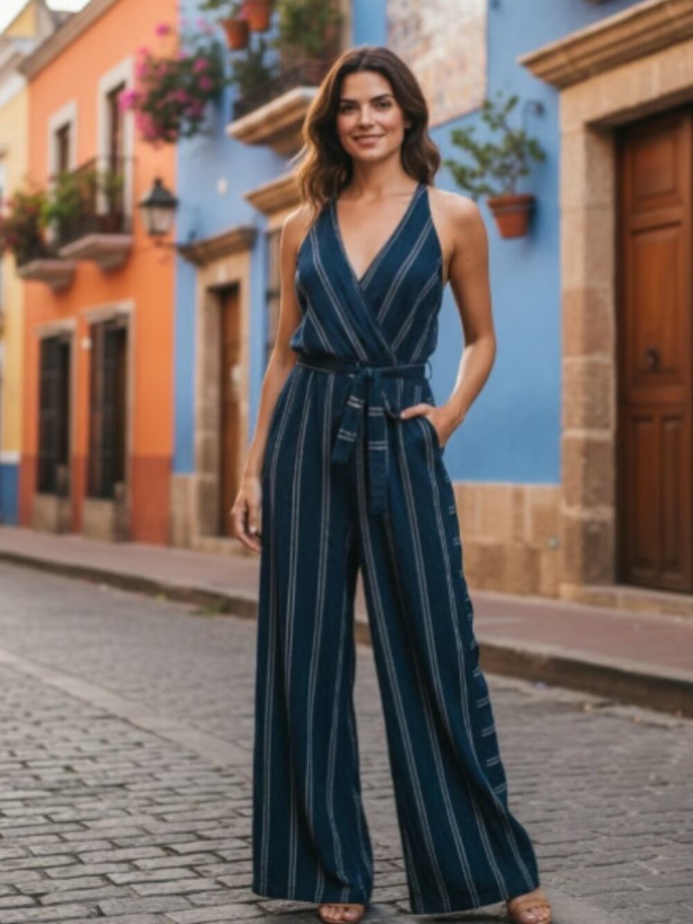 Lovestitch L Jumpsuit halter navy
